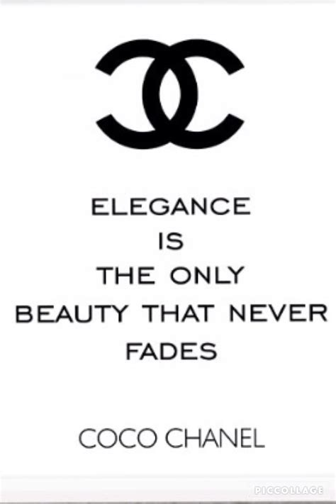 chanel tagline.